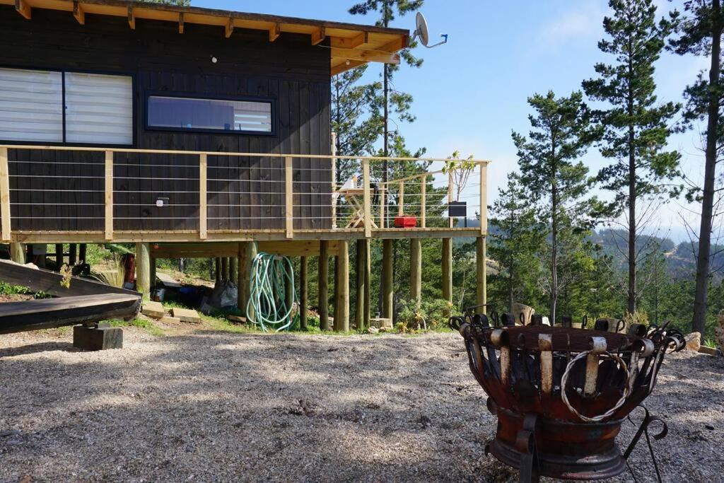 Tinyhouse Boyeruca Lodge. Maravillosas Vistas De Bosque, Mar Y Cielo Casa de férias