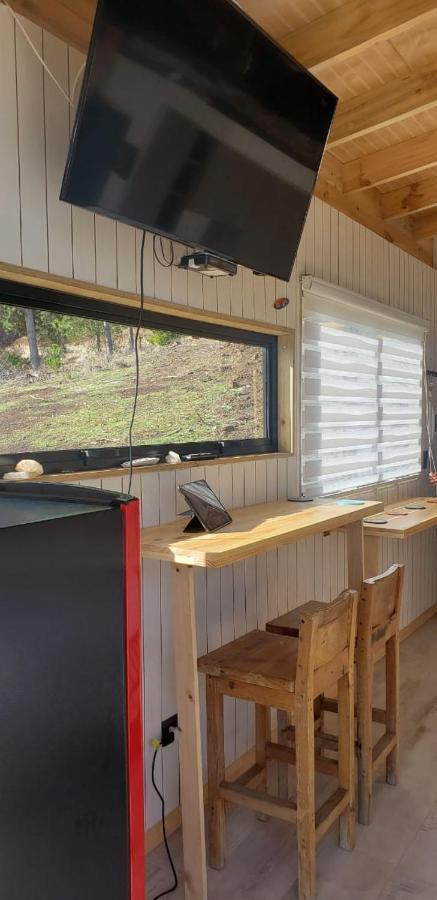 Casa de férias Tinyhouse Boyeruca Lodge. Maravillosas Vistas De Bosque, Mar Y Cielo